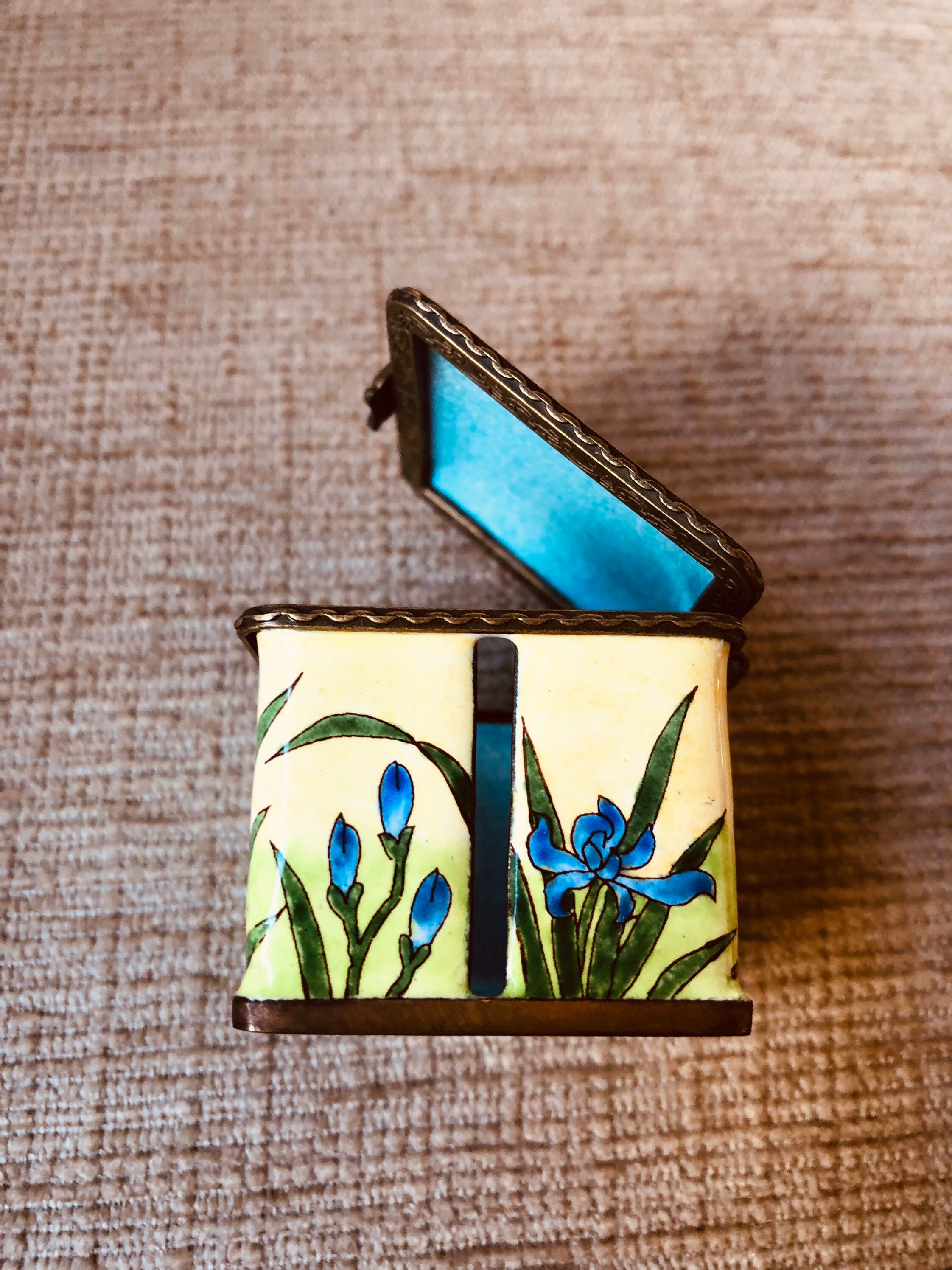 Storage Coin Box Unique Design Enamel Coin Storage Box - Etsy