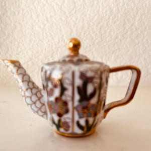 Vintage Cloisonné Teapot