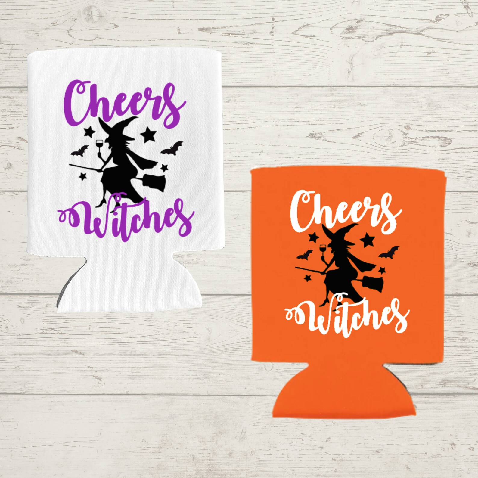 Halloween Can Coolers Spooky Can Can Sleeves Halloween Drink Holder - Etsy