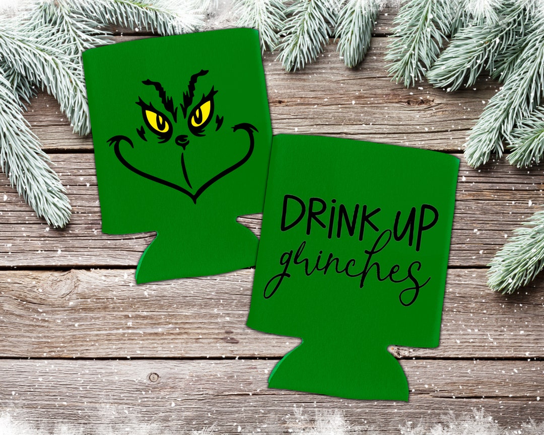 Tall Can 100% That Grinch Koozie