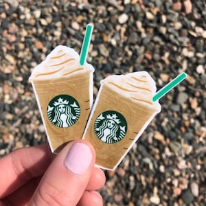 Starbucks Inspired Sticker / Coffee Sticker / Starbucks Frappe / Mini Sticker / Gifts Under 5