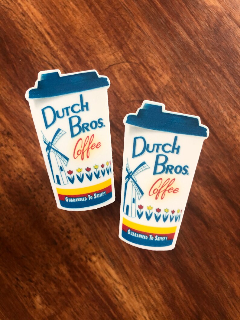 Dutch Bros Coffee Sticker / Coffee Sticker / Dutch Brothers / Etsy