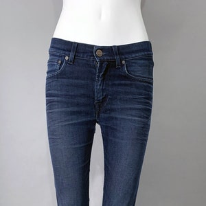 Akne Blau Herren Jeans Skinny Fit Ace Oreo