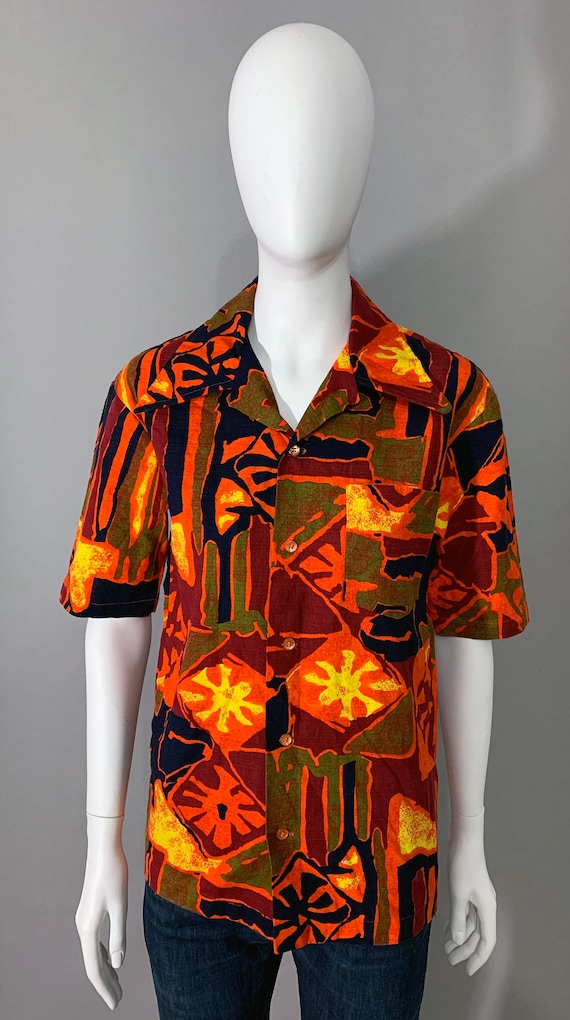 1960s "Kona Kai Hawaiian Casuals Jantzen" Orange B