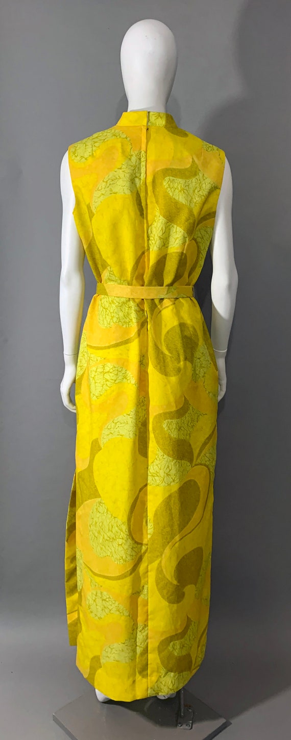 1960s Sleeveless Yellow Women's  "Andrade of Hawa… - image 2