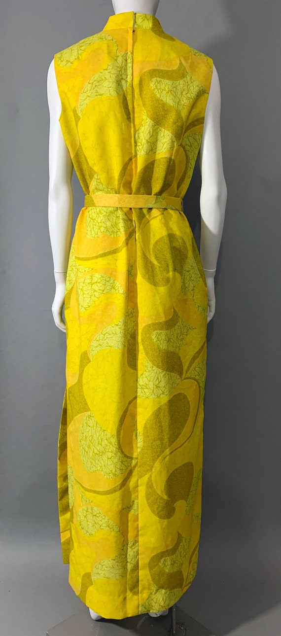 1960s Sleeveless Yellow Women's  "Andrade of Hawa… - image 9