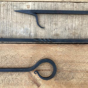 Hand Forged Fire Poker - 30 Inches Long
