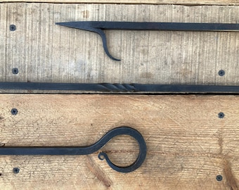 Hand Forged Fire Poker - 30 Inches Long