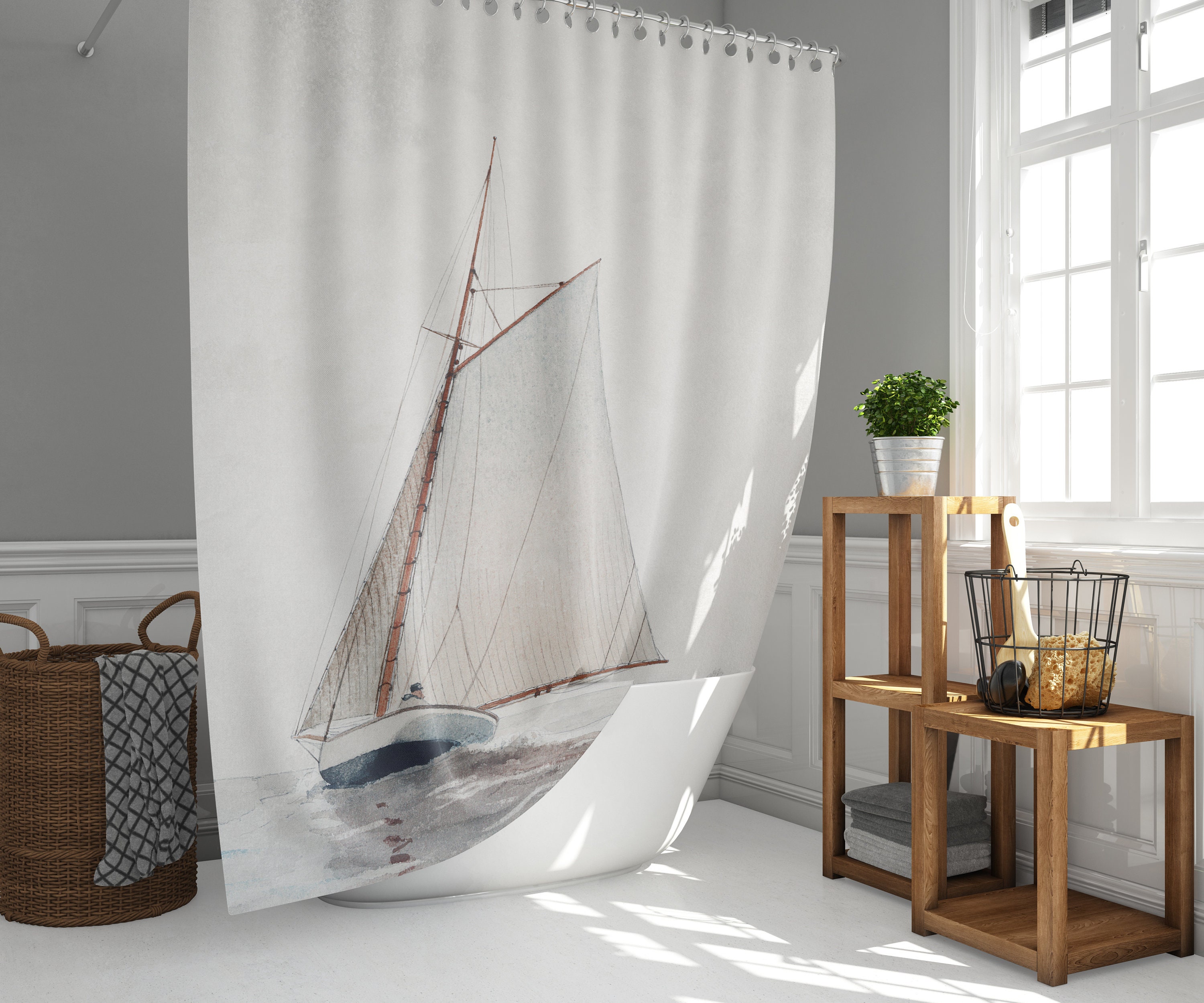 Nautica Shower Curtain Stripe Best Sale