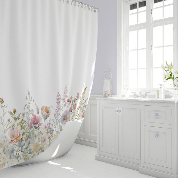 Farmhouse Shower Curtains Etsy