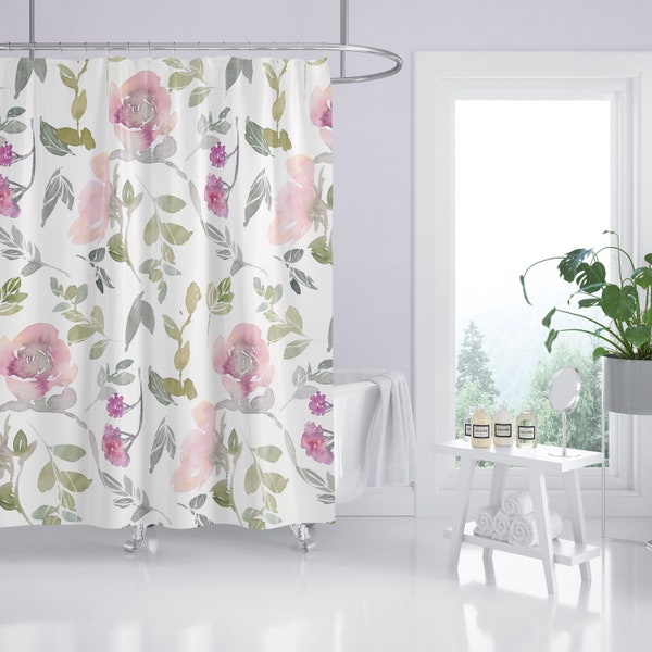 Farmhouse Shower Curtains Etsy