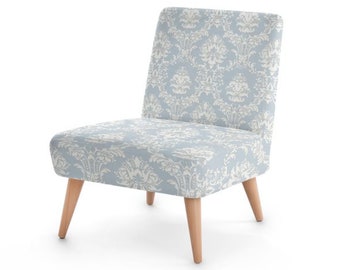 French Blue Chair, Upholstered Living Room , Louis XVI Design, Custom made Furniture, Bedroom , French Country, Farmhouse, Home and Living