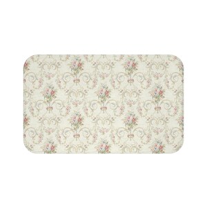 Badmat Louis XIV, Franse boerderij, badkleed van microvezel en antislip, douchemat, absorberende badmat, shabby chic badkamerideeën.