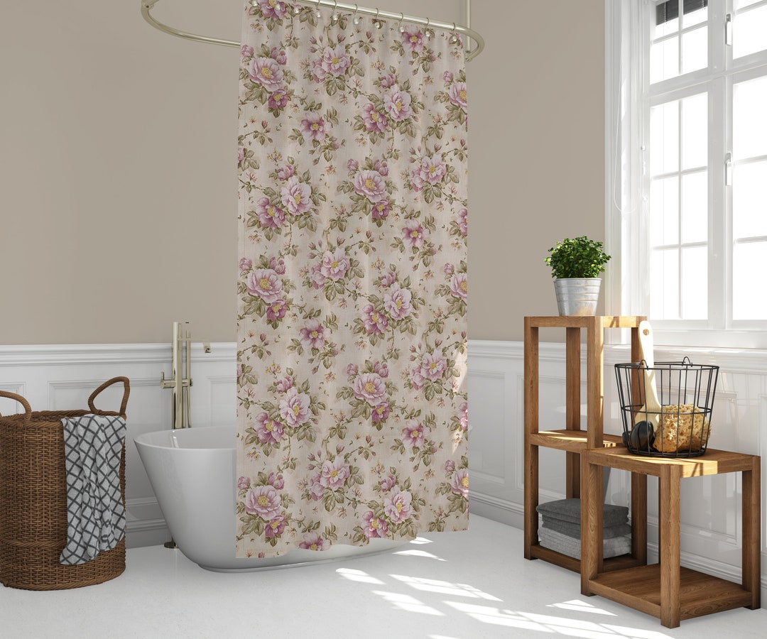 Shower Curtains, Shabby Chic Decor, French Farmhouse, Shower Curtain