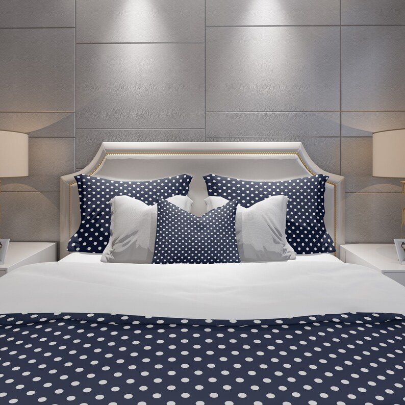 Blue and White Duvet Cover Twin Full Queen King Duvet Etsy