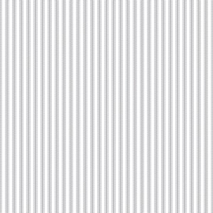 May include: A seamless pattern with vertical stripes in a traditional ticking stripe design. The stripes alternate between white and a soft grey, creating a simple and elegant texture suitable for various design applications.