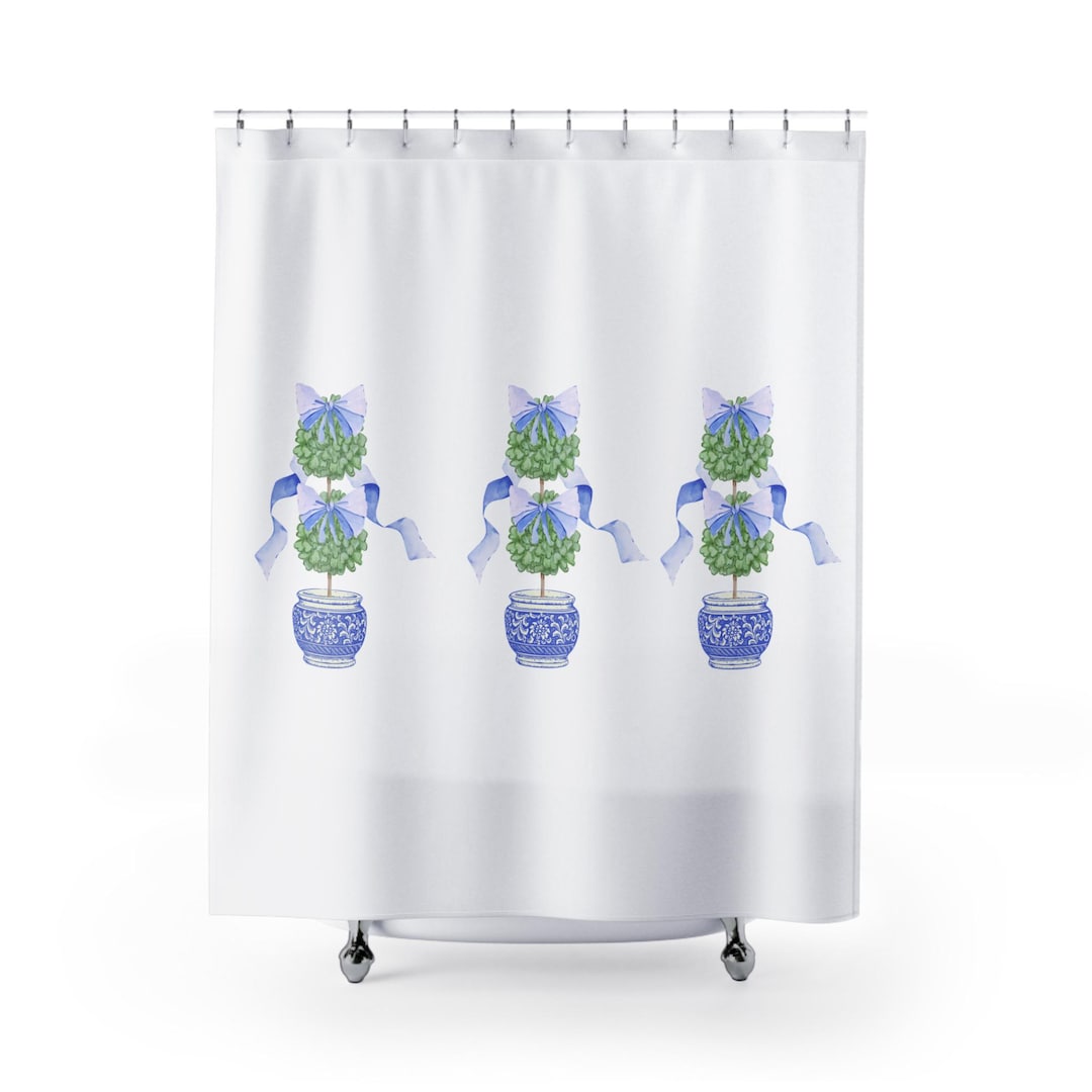 French Farmhouse Shower Curtain