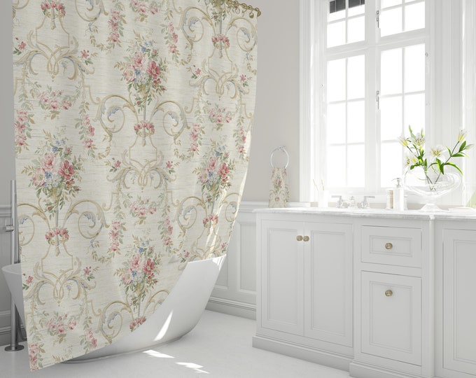 French Shower Curtains Louis IV French King Collection Etsy