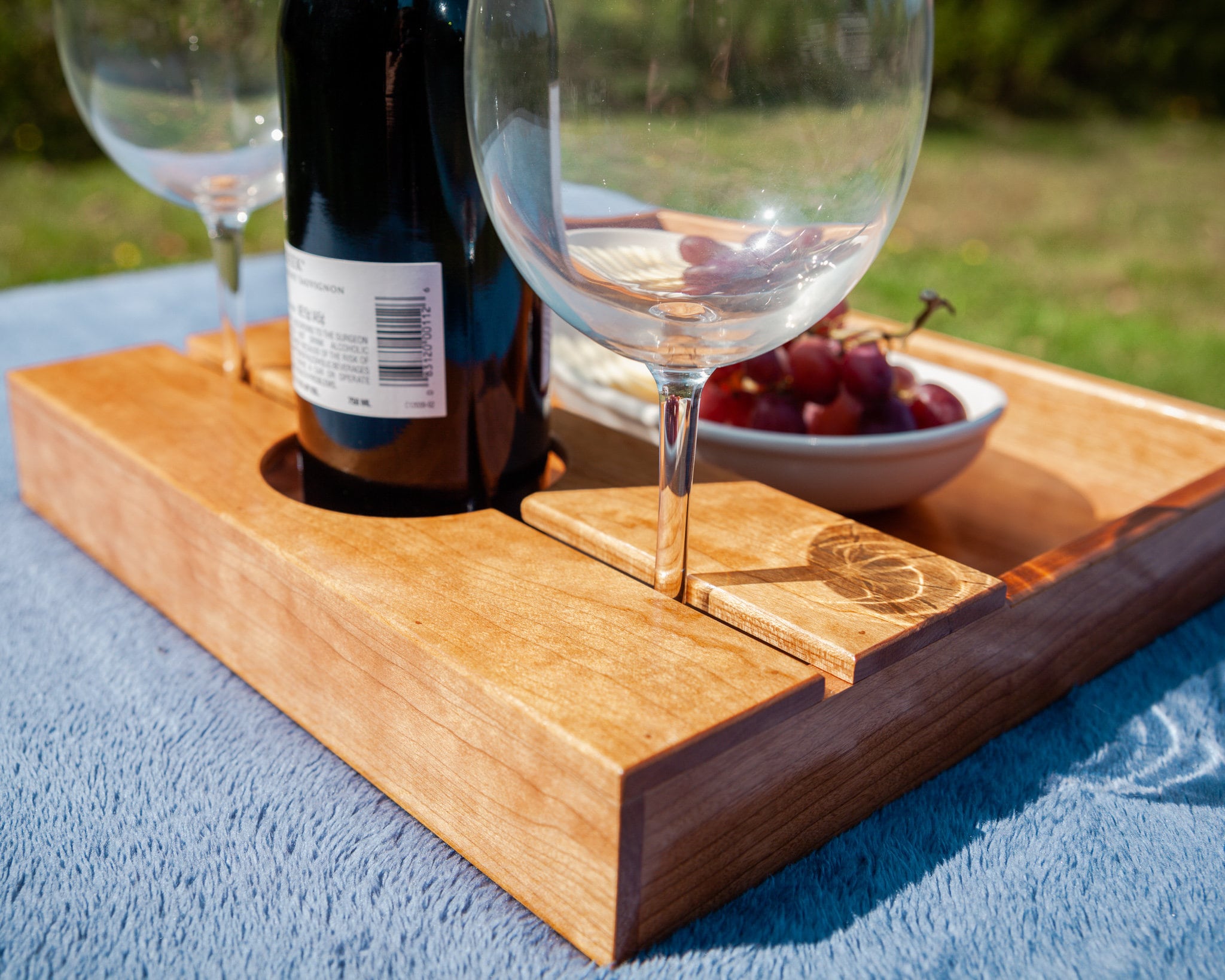 Wine Caddy Cheese Tray Wine Lovers Wooden Caddy gift House Etsy
