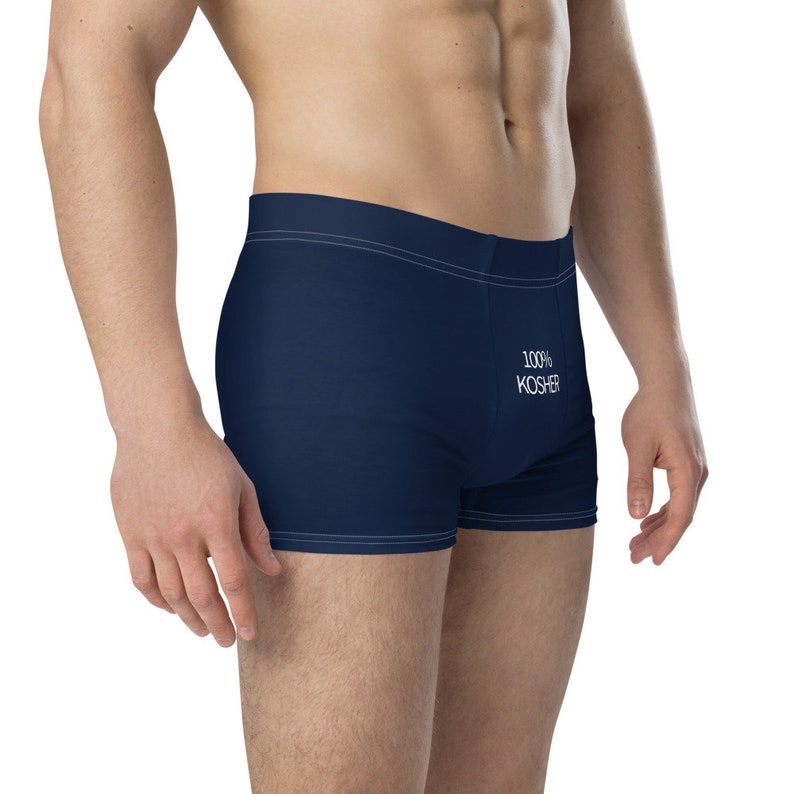 Funny Jewish Gift 100/% Kosher Boxer Briefs Hanukkah Gift Jewish Husband Jewish Gag Gift Funny Boxer Briefs