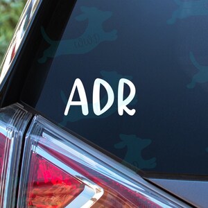 Sticker Un Adr Digit 11 Free Etsy