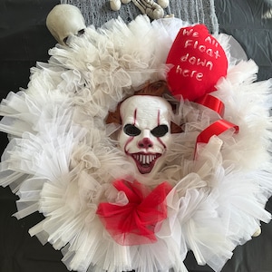 IT Halloween wreath