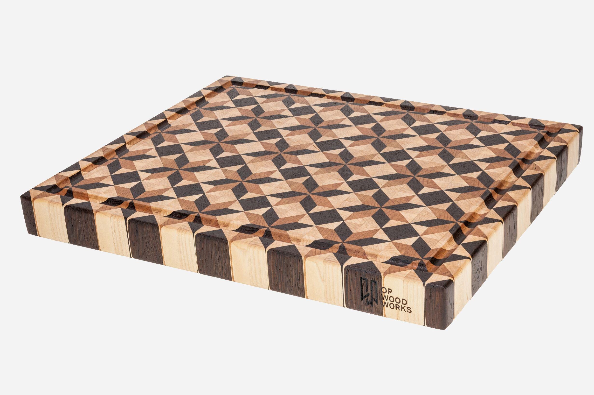 Cutting Board Pattern Tutorial Instructions for Making a Cutting Board Shown in the Photo Below ...