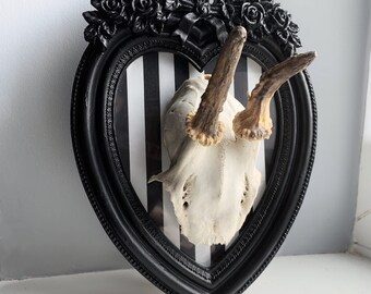 Deer Skull Tattoo Etsy