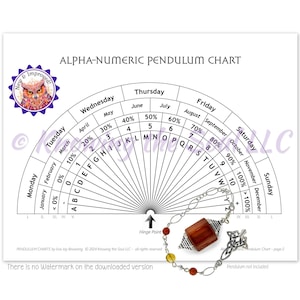Afdrukbare alfanumerieke slingerkaart (digitale download) - nieuw en verbeterd!