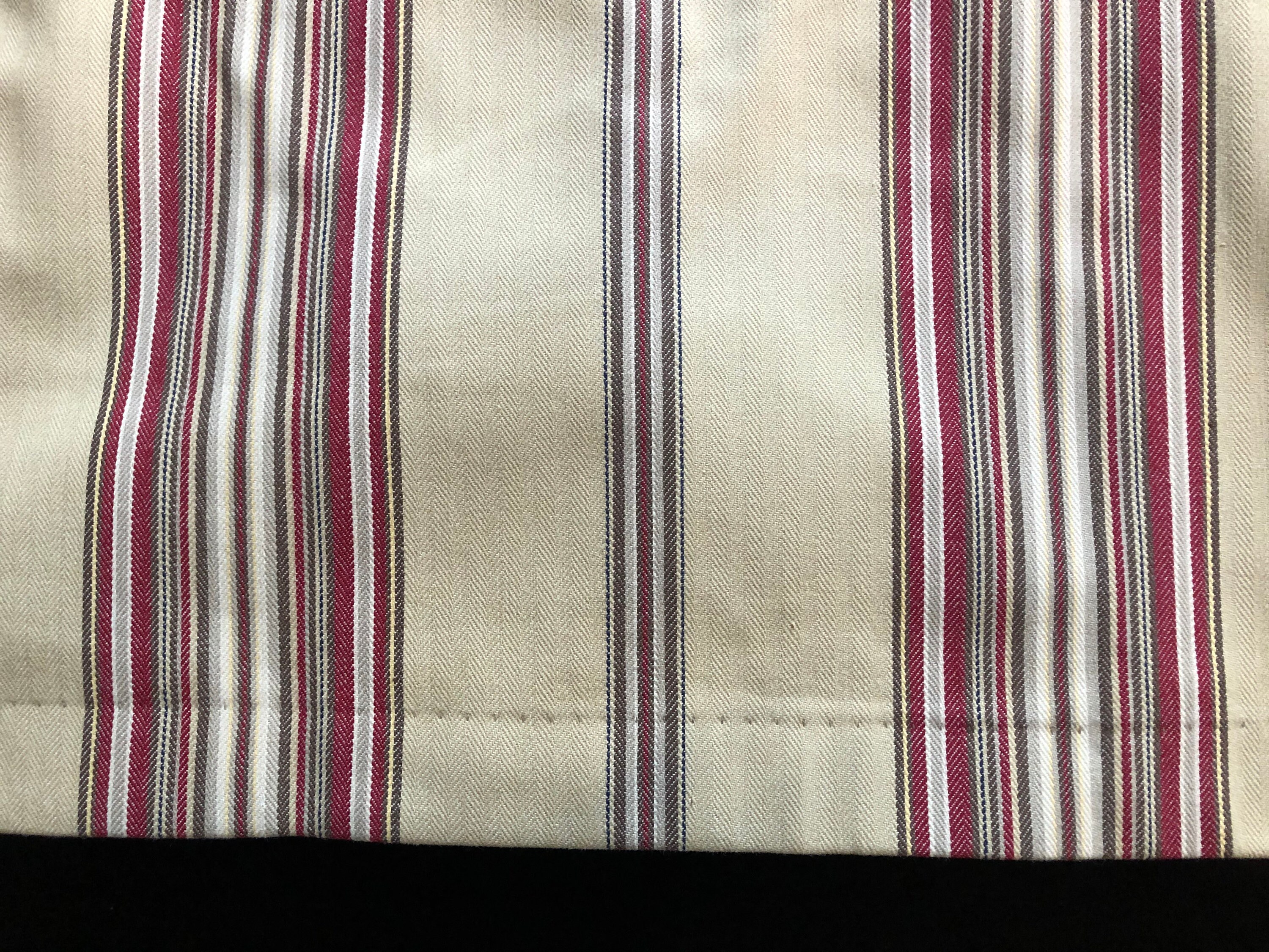 Striped Valance Etsy