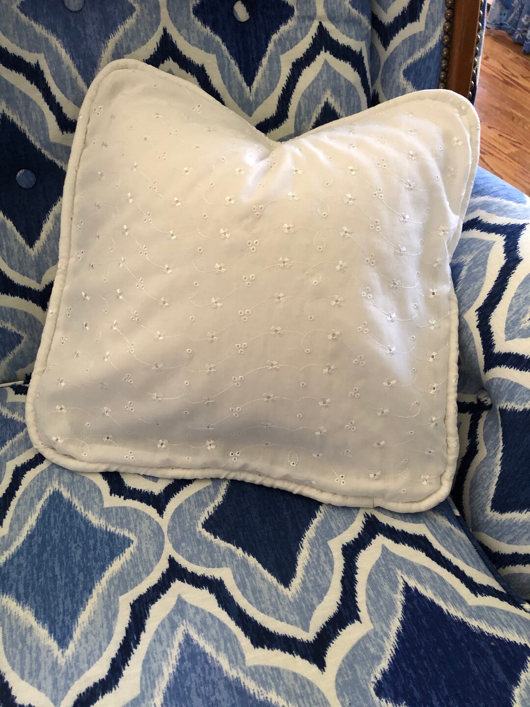 Eyelet Throw Pillow Etsy