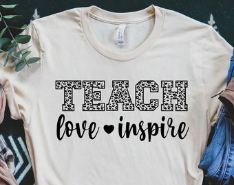 Free Free Teach Love Inspire Svg Etsy 801 SVG PNG EPS DXF File