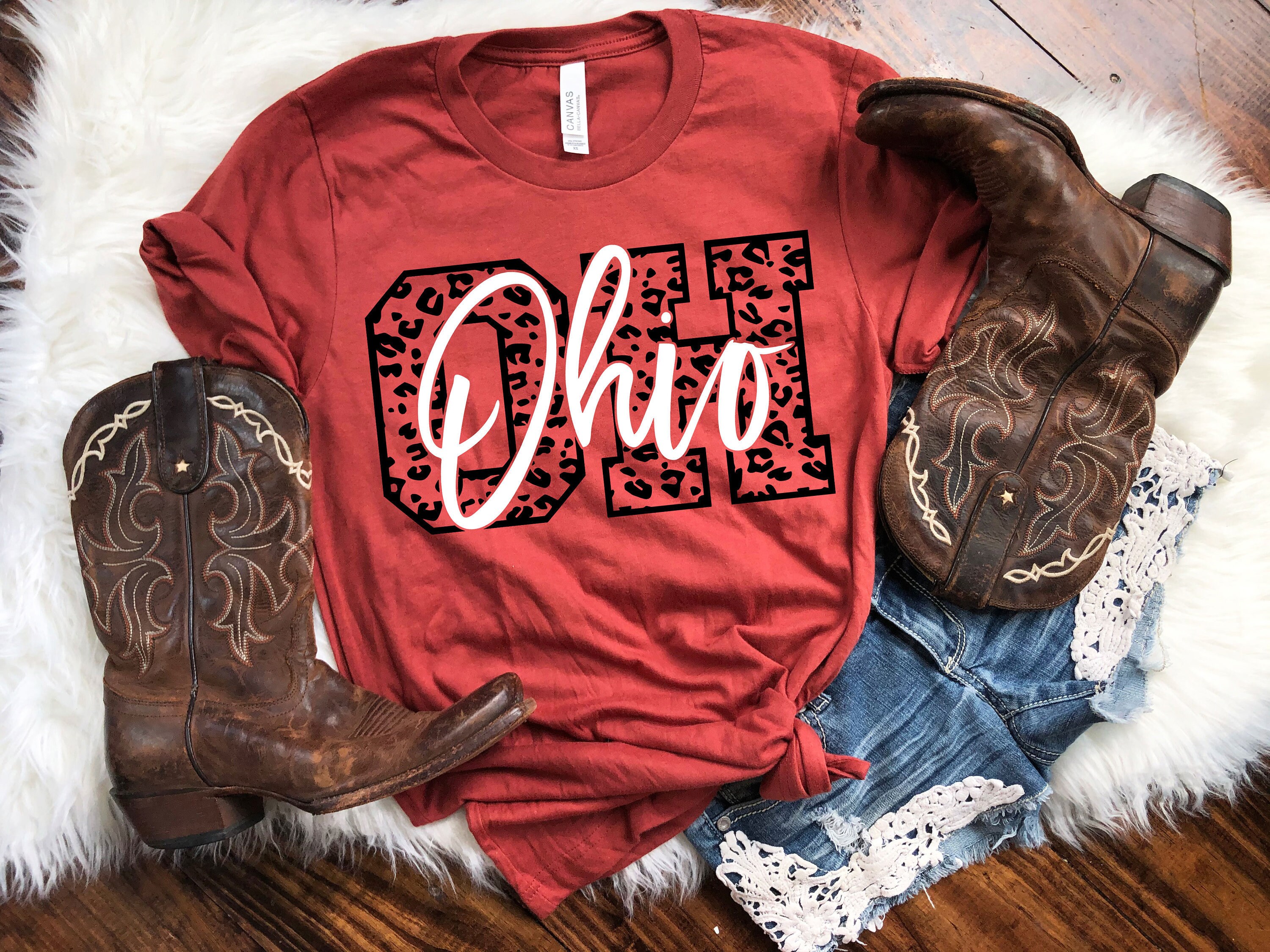 Ohio SVG, OH Leopard Svg, Ohio State Svg