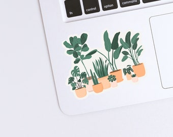 Plant Family Sticker | Plant Lover Matte Vinyl Sticker