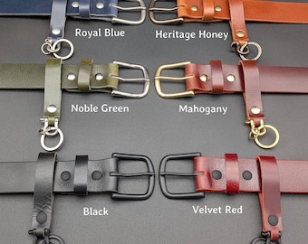Soft Leather Buffalo Belts - USA Handmade