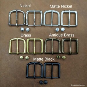 Leather Belt Buckles