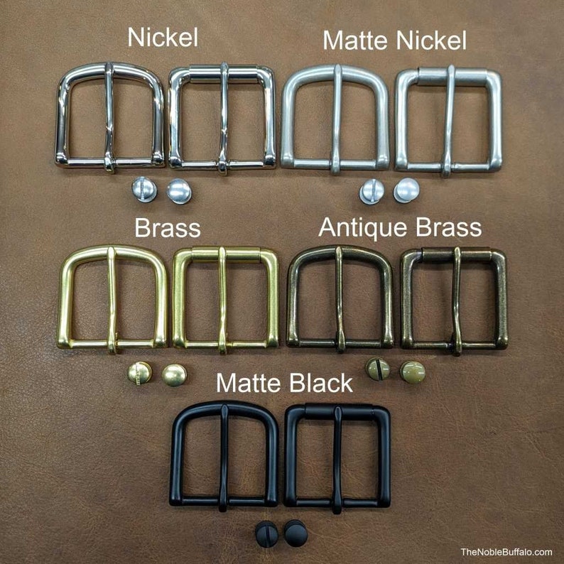 Leather Belt Buckles