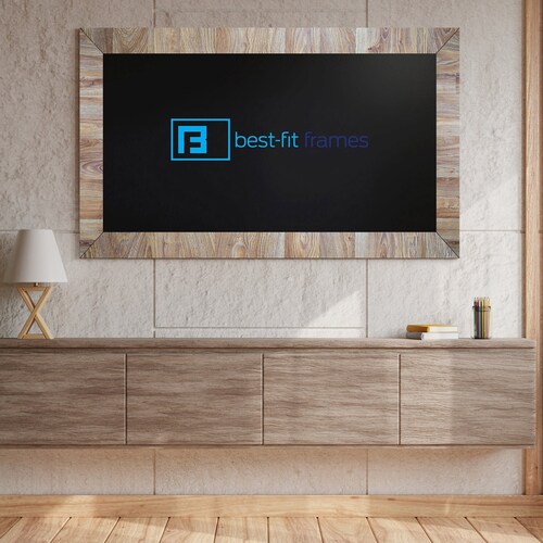 Reclaimed Wood TV Graphic Wall Art Wall D??cor Farmhouse - Etsy