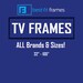 TV FRAMES by Best-Fit Frames, Aesthetic Home Décor, Frame TV, Canvas Art, Room Décor Aesthetic, Modern Home Gifts, Minimalist, Custom Gift