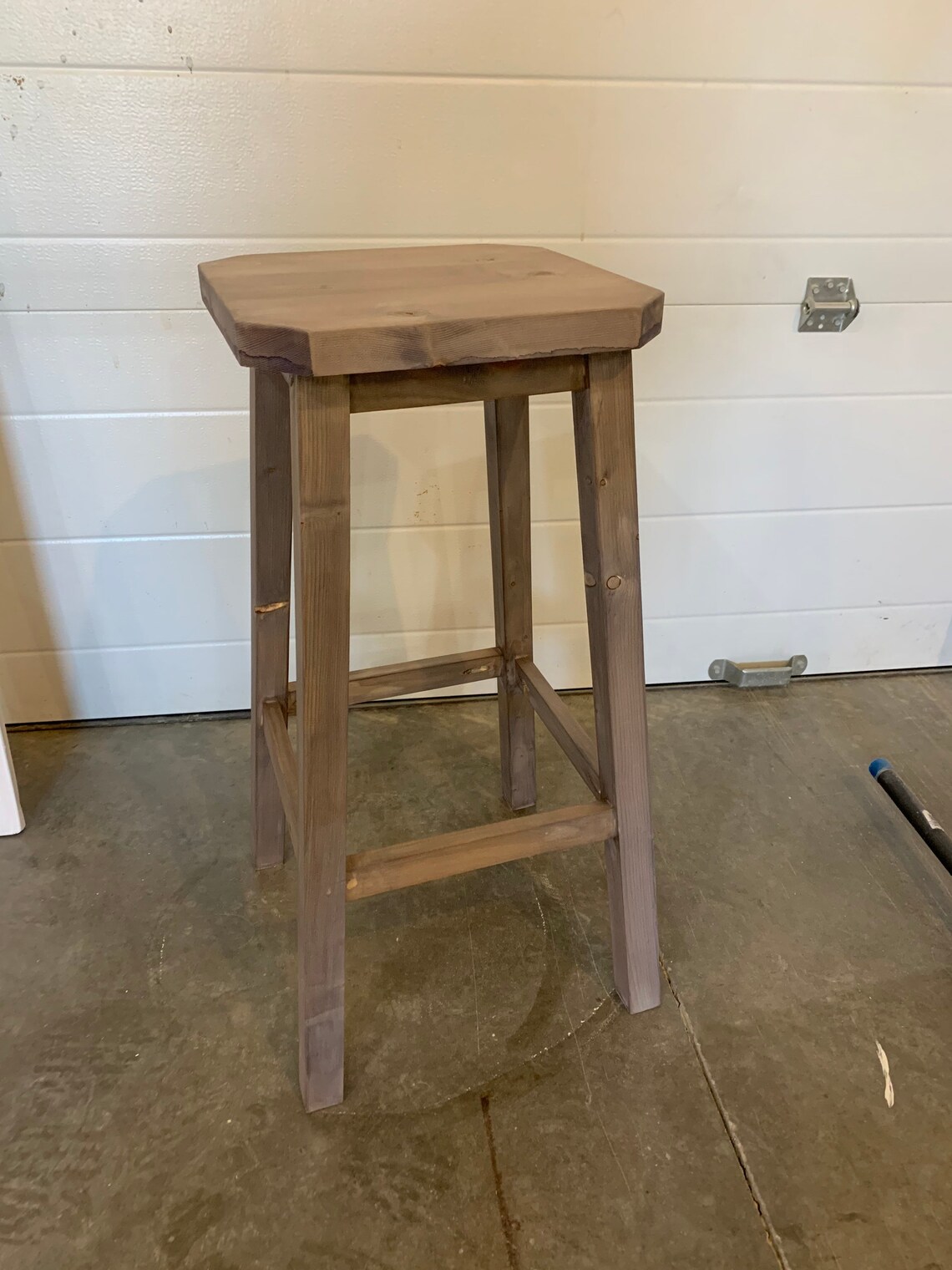 Handmade wooden barstools pub style stools island stool Etsy