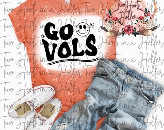 Go VOLS Retro Sublimation png Design