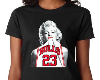 marilyn monroe bulls jersey