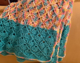 Baby blanket or throw