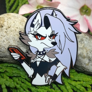 Limited-run Loona, Helluva Boss Enamel Pin - Etsy