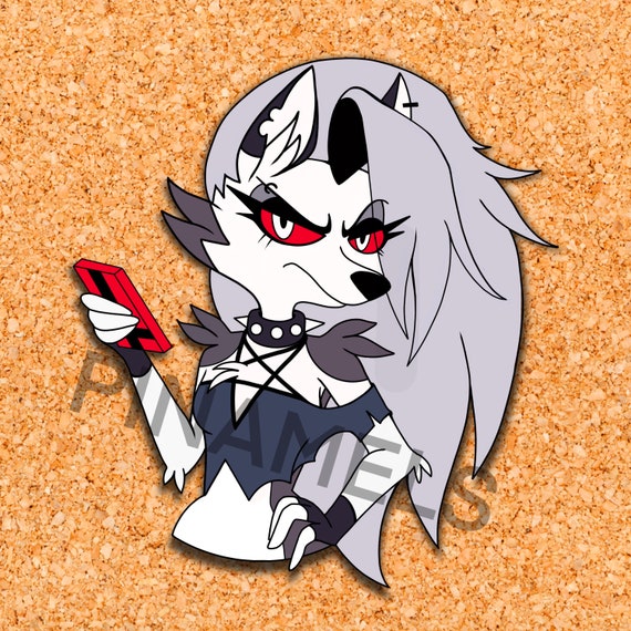 Limited-run Loona, Helluva Boss Enamel Pin - Etsy