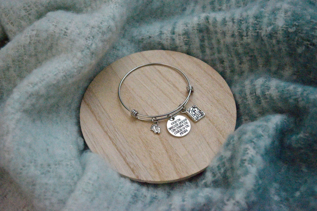 Hobbit Inspired Charm Bracelet Perfect for Book Lovers an Adorable
