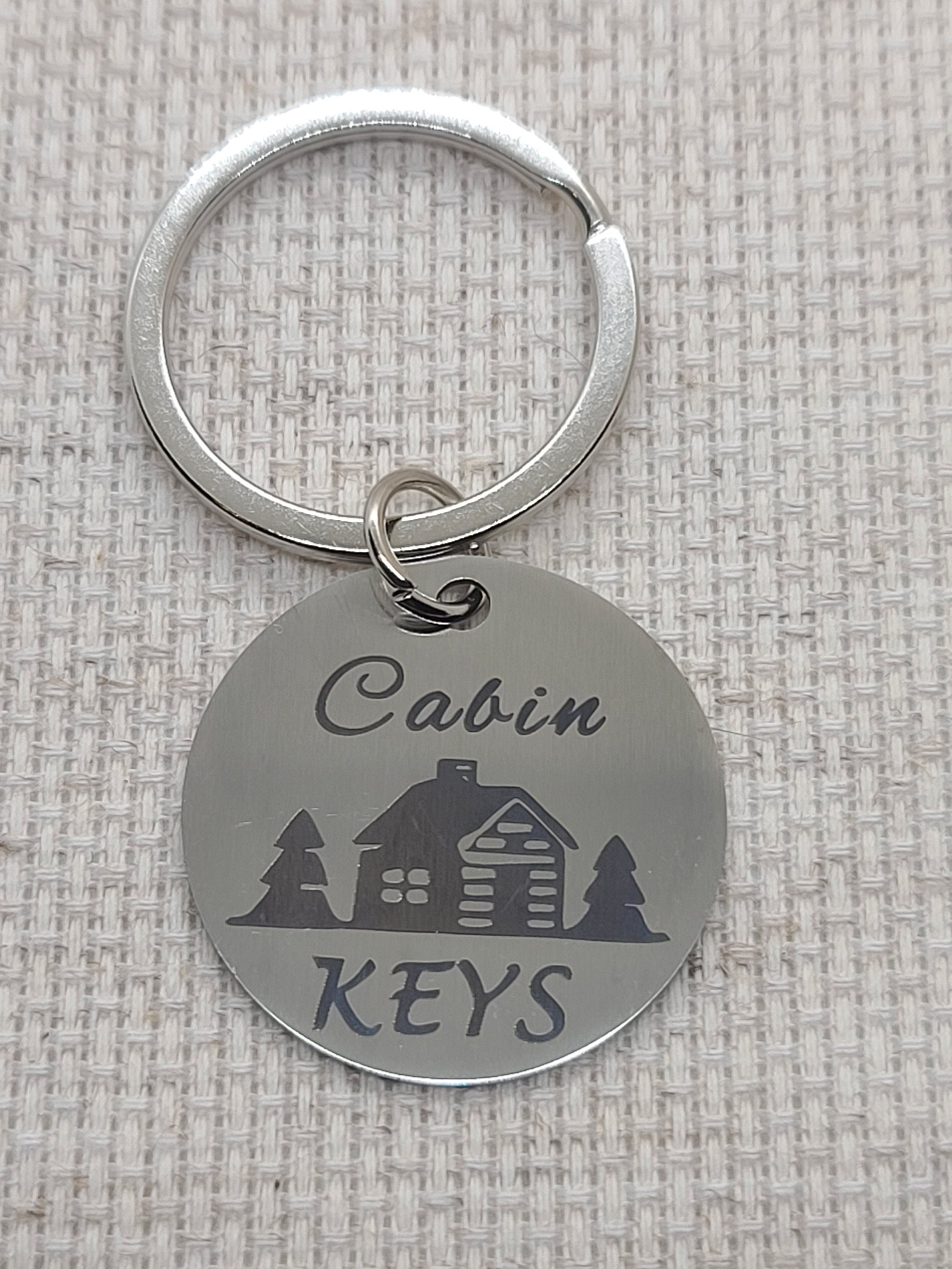CABIN KEYS Keychain - Cabin in the Woods - K04 - Etsy