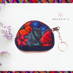 Porta-chaves, porta-moedas, porta-chaves da Guatemala, porta-moedas, capa para Airpod