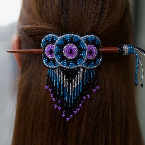 Hairclip, Boho, Native American Jewelry Inspired, Indigenous  display picture 1