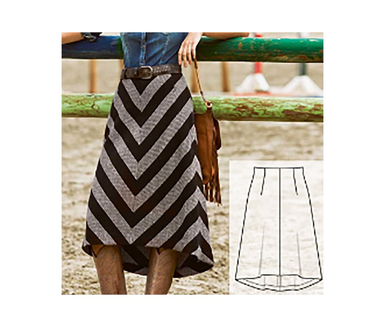 Skirt Sewing Pattern PDF Sewing Patterns for Women Etsy